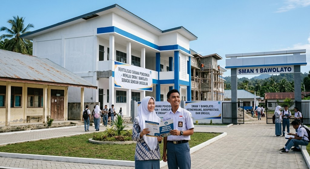 SMAN 1 Bawolato Dorong Revitalisasi Sarana Pendidikan, Bidik Status Sekolah Unggulan